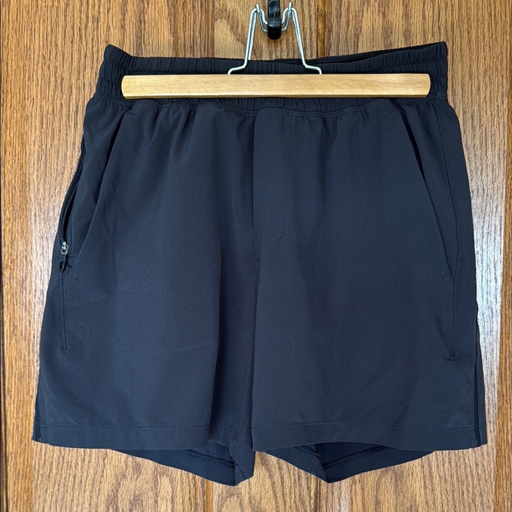 Men's Black Lululemon Athletic Shorts